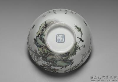 图片[3]-Bowl with twelve magpies in falangcai painted enamels, Qing dynasty, Yongzheng reign 1723-1735-China Archive